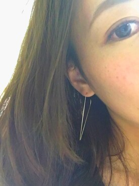 「URBAN RESEARCH（アーバンリサーチ）のアイテム（ピアス（両耳用））」を使った、智子さん（レディース・160cm）の夏コーディネート