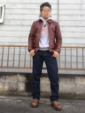 パーカーを使った レインボーカントリー のメンズ人気ファッションコーディネート Wear