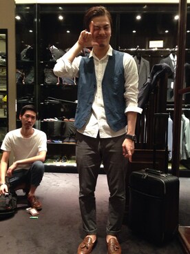 Yutaka  Sanoさん（メンズ・174cm）の夏コーディネート