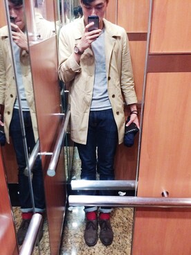 Marco Ipさん（メンズ・178cm）の秋コーディネート