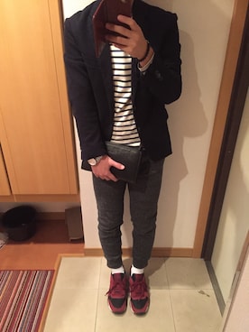 「タグホイヤー」｜やまこーさん（メンズ・170cm）の秋コーディネート