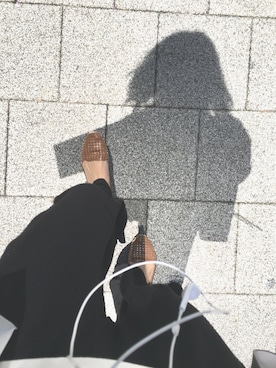 「STEVE MADDEN（スティーブマデン）のアイテム（その他シューズ）」を使った、YURIAHさん（レディース・151cm）の秋コーディネート