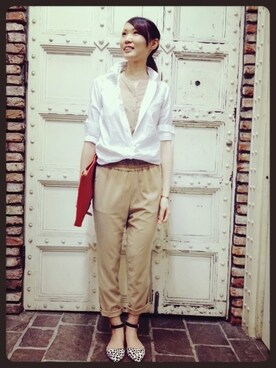 Y U Iさん（レディース・162cm）の春コーディネート