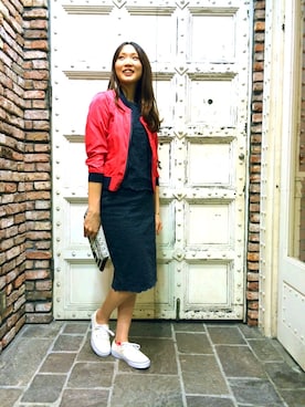 Y U Iさん（レディース・162cm）の春コーディネート