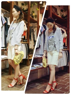 Y U Iさん（レディース・162cm）の春コーディネート