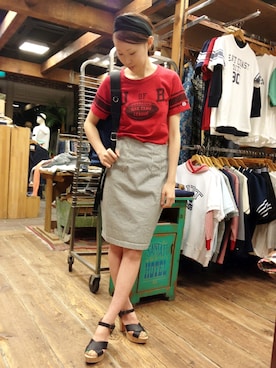 Y U Iさん（レディース・162cm）の春コーディネート