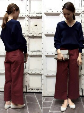 Y U Iさん（レディース・162cm）の秋コーディネート