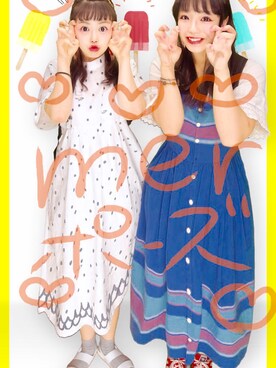 「イベント参加」｜®️enaさん（レディース・163cm）の夏コーディネート
