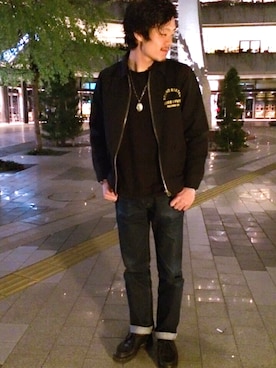 「fuct（ファクト）のアイテム（ジャケット/アウター）」を使った、ともちんさん（メンズ・174cm）の春コーディネート