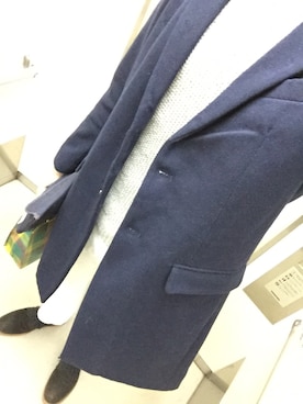 「SPINNS（スピンズ）のアイテム（シューズ）」を使った、Ryotaさん（メンズ・185cm）の冬コーディネート