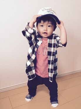 YU10_Hさん（キッズ・80cm）の秋コーディネート