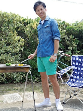 UNITED ARROWS 原宿本店 メンズ館 STAFF 01さん(メンズ・178cm)の夏コーディネート