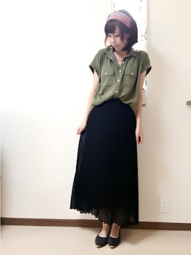 maho...さん（レディース・160cm）の夏コーディネート