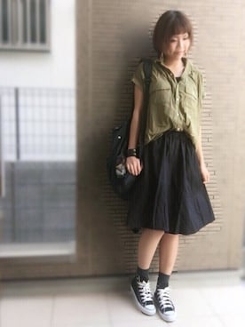 maho...さん（レディース・160cm）の秋コーディネート