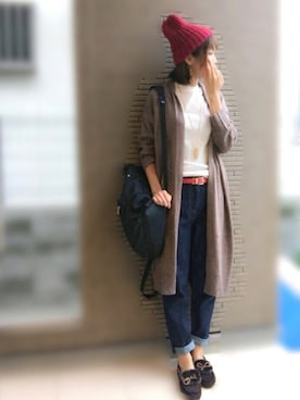 maho...さん（レディース・160cm）の秋コーディネート