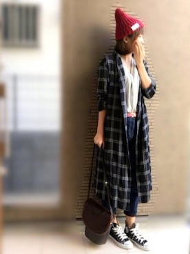 maho...さん（レディース・160cm）の秋コーディネート