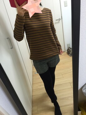 @chocoさん（レディース・154cm）の秋コーディネート