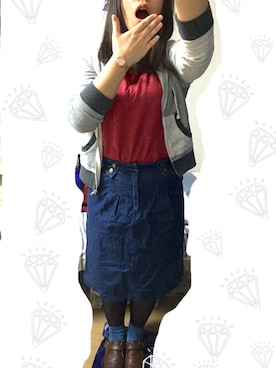 むむむさん（レディース・153cm）の冬コーディネート