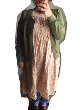 「chambre de charme（シャンブルドゥシャーム）のアイテム（シューズ）」を使った、むむむさん（レディース・153cm）の春コーディネート