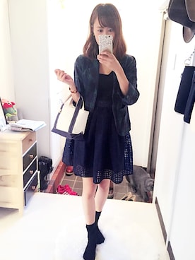 「タータンチェック」｜Yuuko さん（レディース・158cm）の秋コーディネート