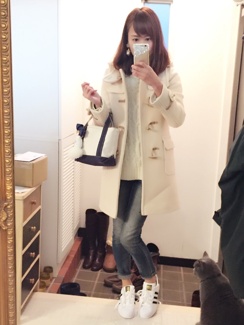 ユニバーバルミューズ＊ボア♡ダッフルコート＊美品 楽天市場】ダッフルコート メンズ 美品の通販