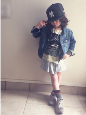 suu**さん(キッズ・80cm)の春コーディネート