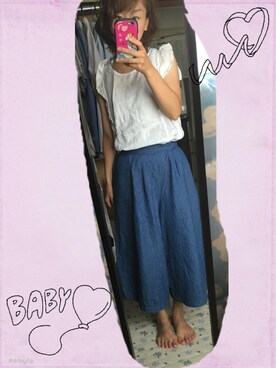 かおりさん（レディース・154cm）の夏コーディネート