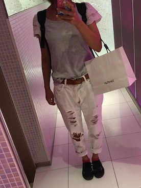 かおりさん（レディース・154cm）の夏コーディネート