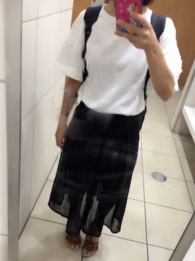 かおりさん（レディース・154cm）の夏コーディネート