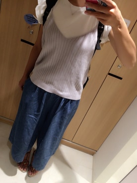 かおりさん（レディース・154cm）の夏コーディネート