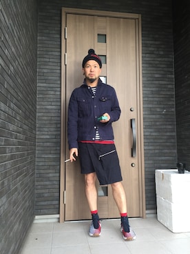 「footscape」｜コチコチさん（メンズ・172cm）の秋コーディネート