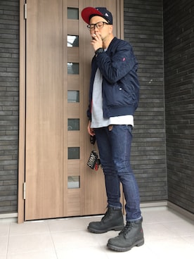 コチコチさん（メンズ・172cm）の秋コーディネート