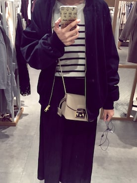 「Regalect（リガレクト）のアイテム（ジャケット/アウター）」を使った、棉袄子さん（レディース・163cm）の秋コーディネート