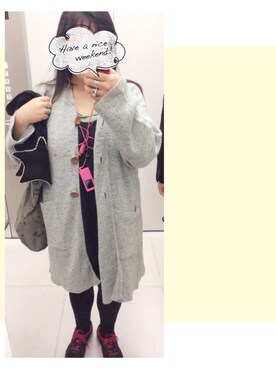 「DGRACE（ディグレース）のアイテム」を使った、奈々さん（レディース・162cm）の秋コーディネート