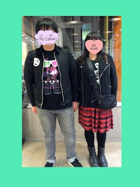 「RALEIGHのアイテム（ジャケット/アウター）」を使った、奈々さん（レディース・162cm）の秋コーディネート