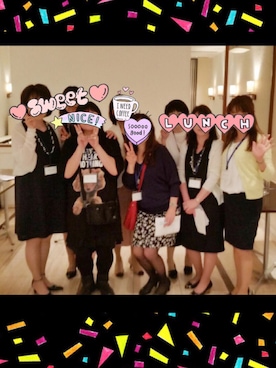 「MILKBOY（ミルクボーイ）のNEVER HEAR BEAR Tシャツ（Tシャツ/カットソー）」を使った、奈々さん（レディース・162cm）の春コーディネート