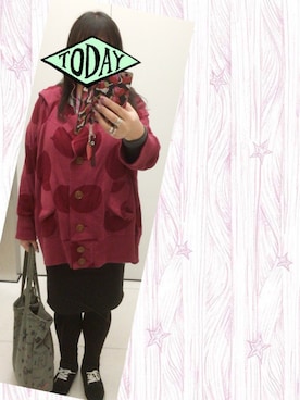 「MILKBOY」｜「アイテム（その他）」を使った、奈々さん（レディース・162cm）の秋コーディネート