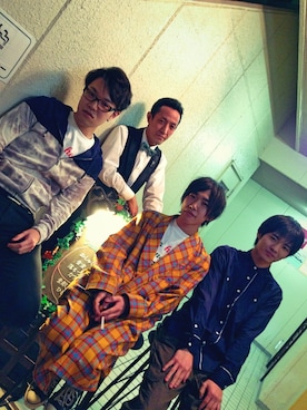 「アイテム（その他アウター）」を使った、サカ ユキオさん（メンズ・170cm・20代）の冬コーディネート