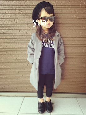 mikiさん（キッズ・90cm）の春コーディネート