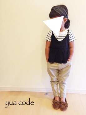 mikiさん（キッズ・100cm）の秋コーディネート