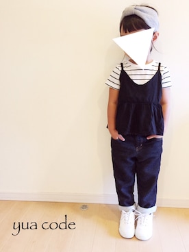 mikiさん（キッズ・100cm）の秋コーディネート