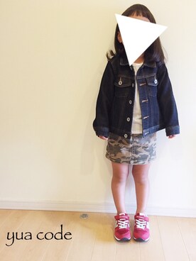 mikiさん（キッズ・100cm）の秋コーディネート