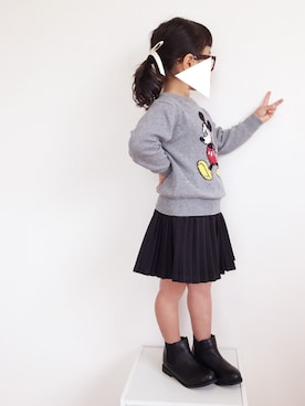 mikiさん（キッズ・100cm）の冬コーディネート