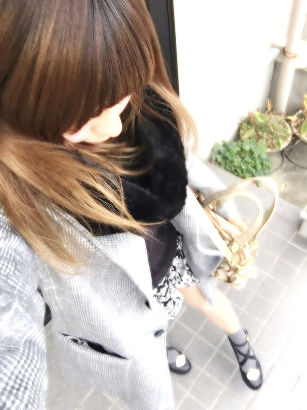 「COACHのアイテム（ショルダーバッグ、ゴールド系）」を使った、さ⃝ゆ⃝さ⃝ゆ⃝✩*॰¨̮さん（レディース・167cm）の冬コーディネートの1枚目の写真
