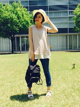 groveさん（レディース・159cm）の夏コーディネート