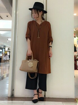 groveさん（レディース・154cm）の秋コーディネート