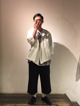 「エドウィナホール」｜「アイテム（ジャケット/アウター）」を使った、Seiji Otaさん（メンズ・172cm）の春コーディネート