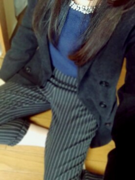 Keeeee☺︎︎さん（レディース・156cm）の冬コーディネート