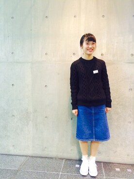 mihiroさん（レディース・154cm）の冬コーディネート