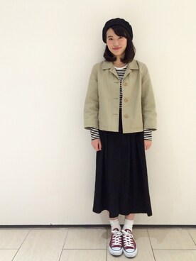 mihiroさん（レディース・154cm）の冬コーディネート